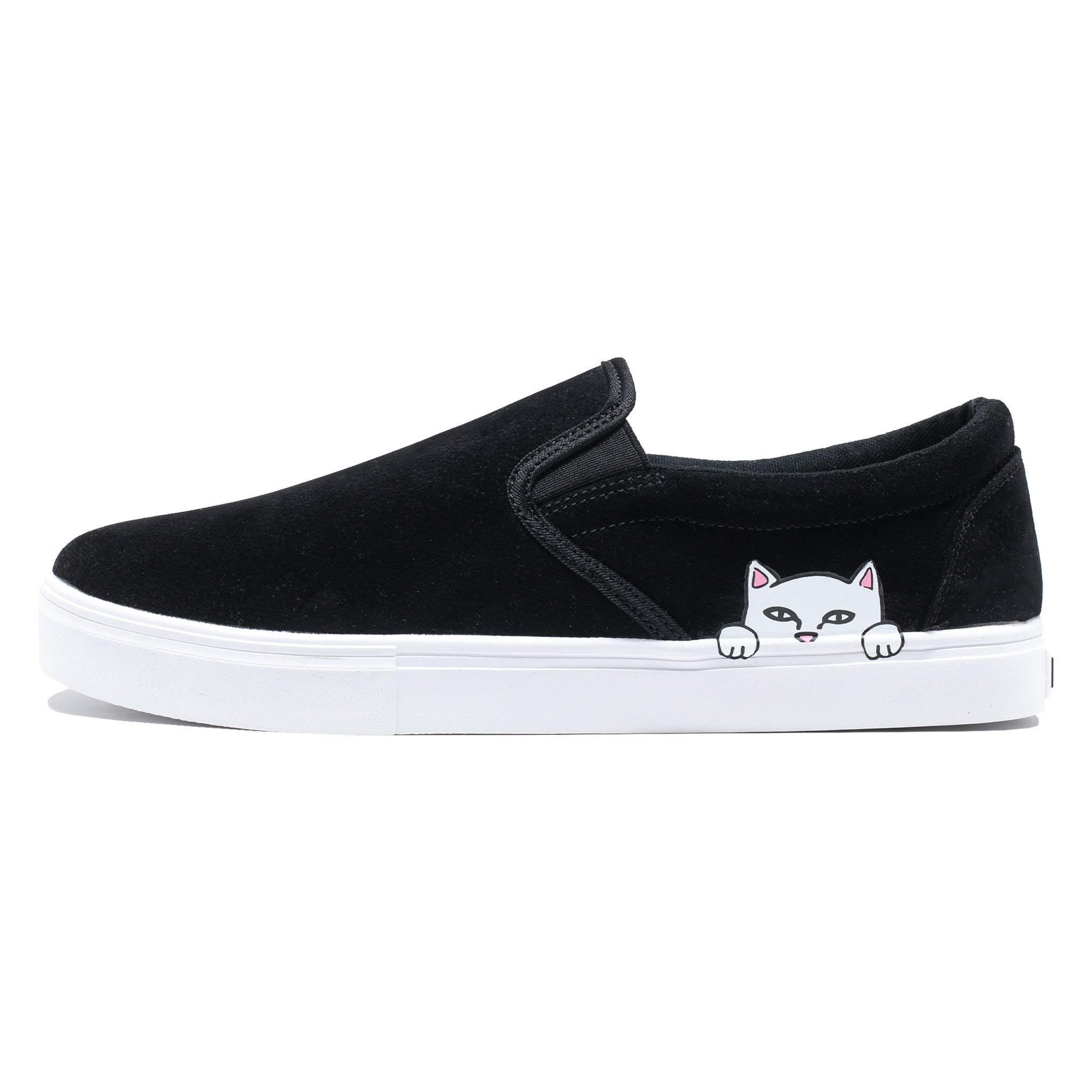 Peeking Nermal Slip On Shoes (Black) – RIPNDIP - Main Image