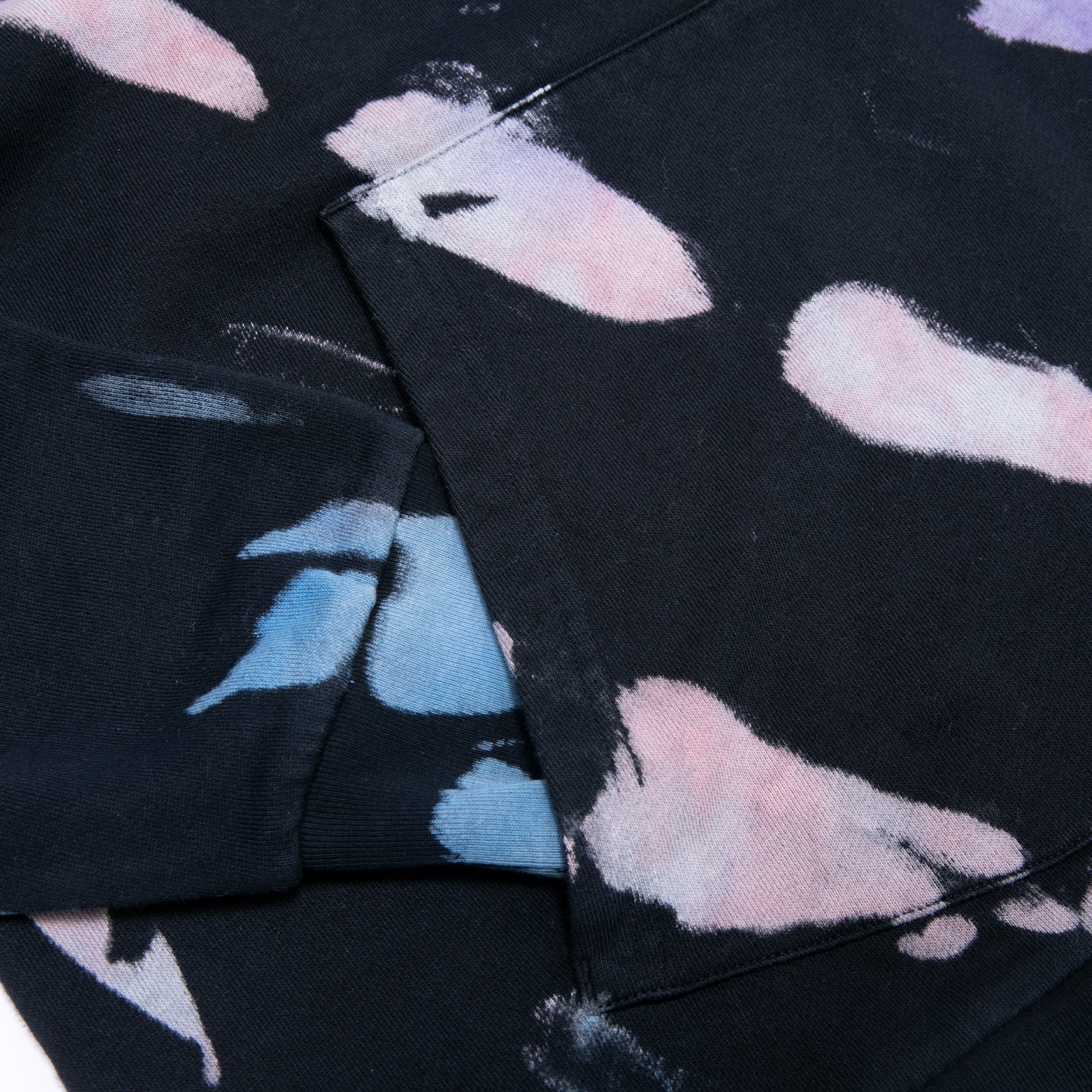 RIPNDIP Blaze Hoodie (Black/Peach/Purple Tie Dye)