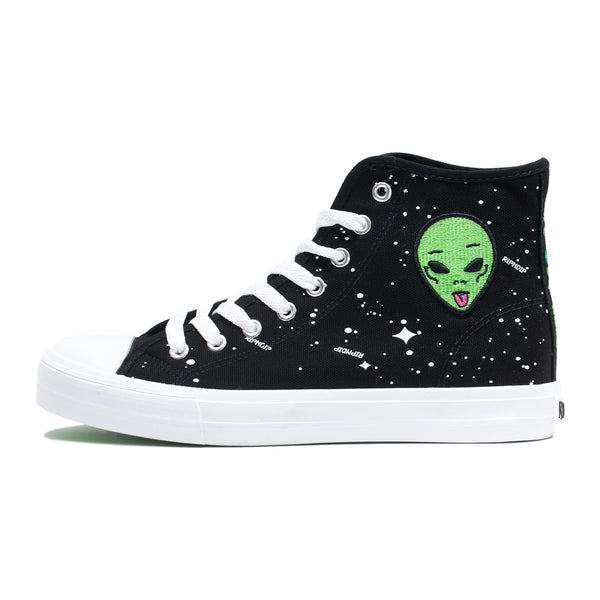 We Out Here High Top Shoe (Black) – RIPNDIP