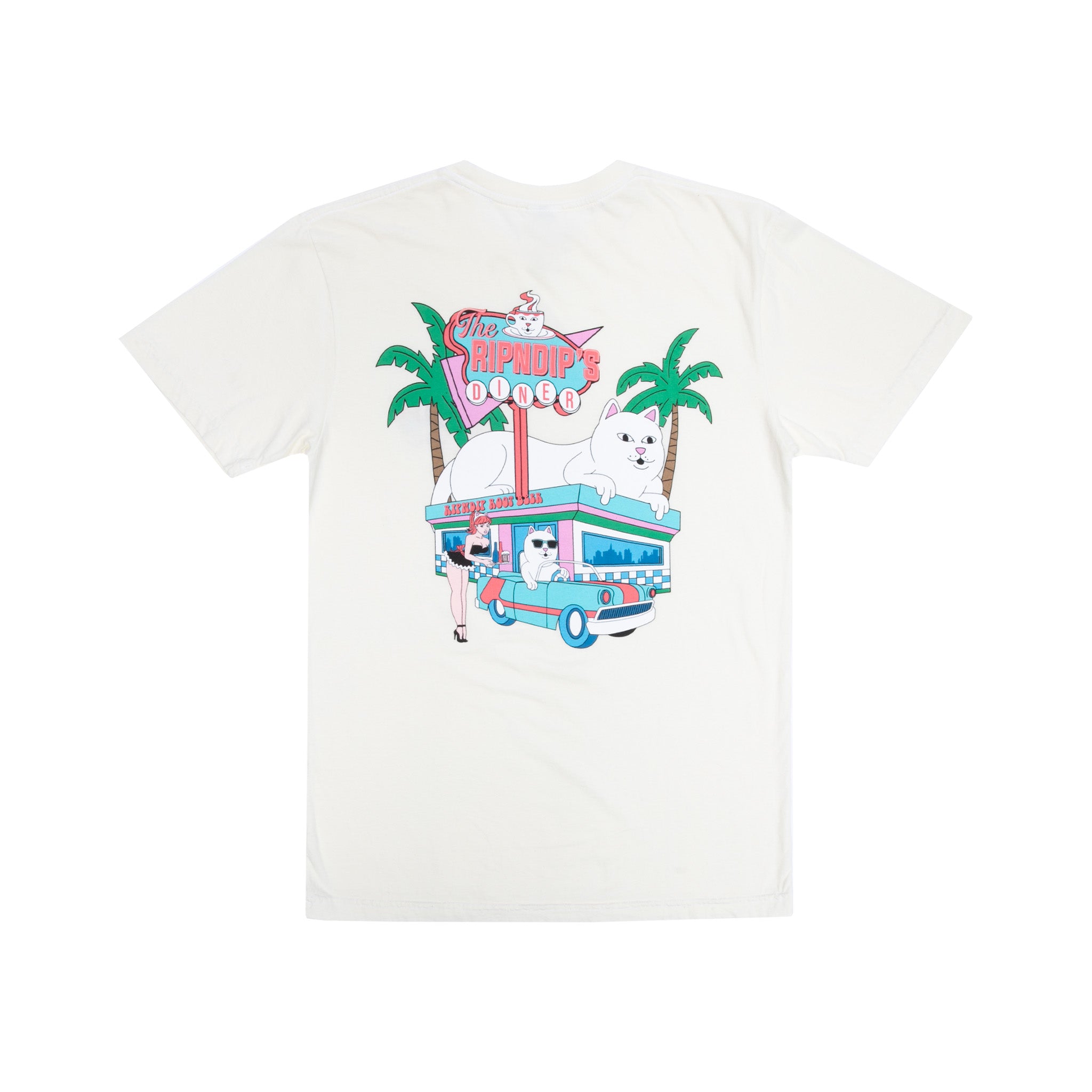 RipNDip Nerms Diner Tee (Natural)