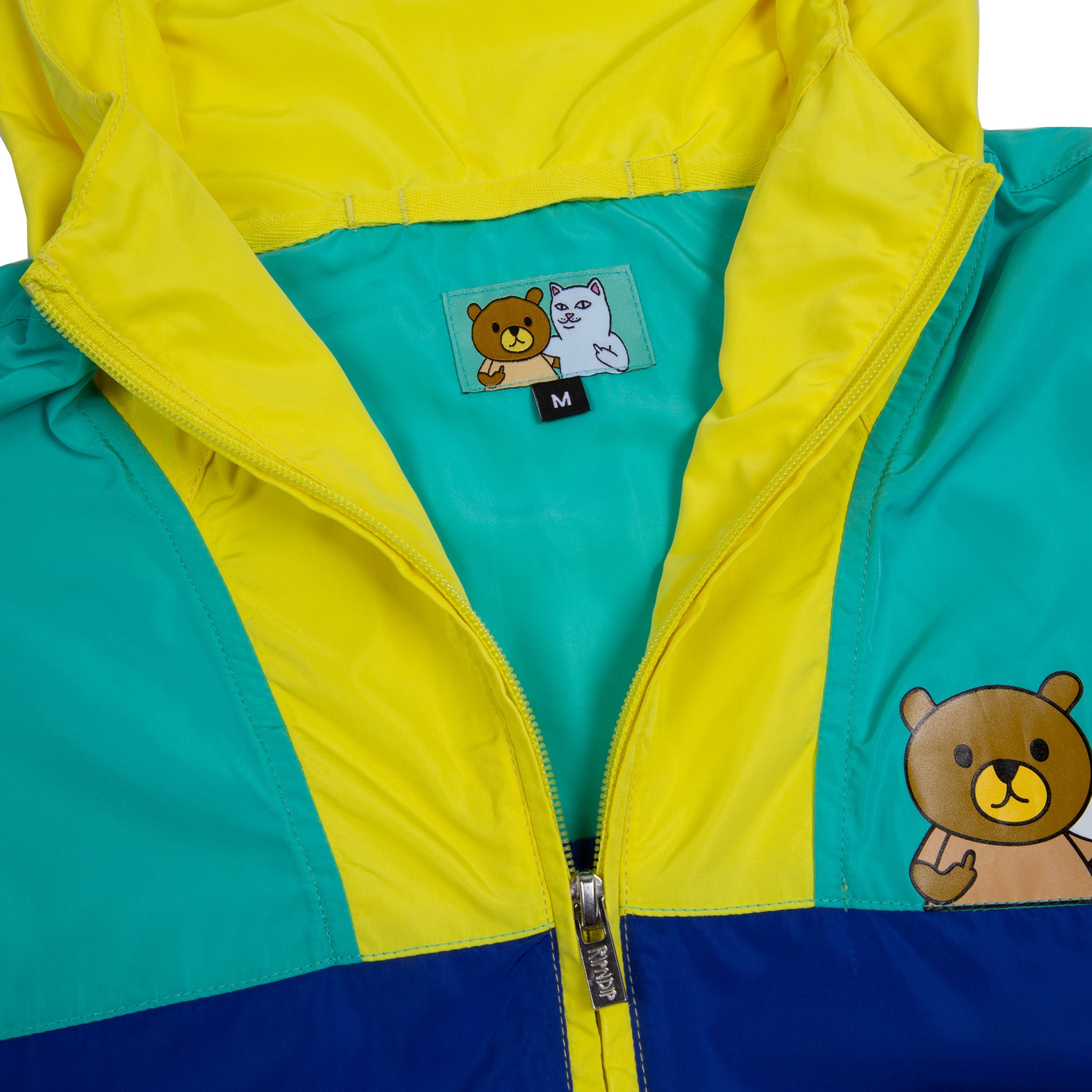RipNDip Ripndip Teddy Fresh Packable Anorak Jacket (Multi)