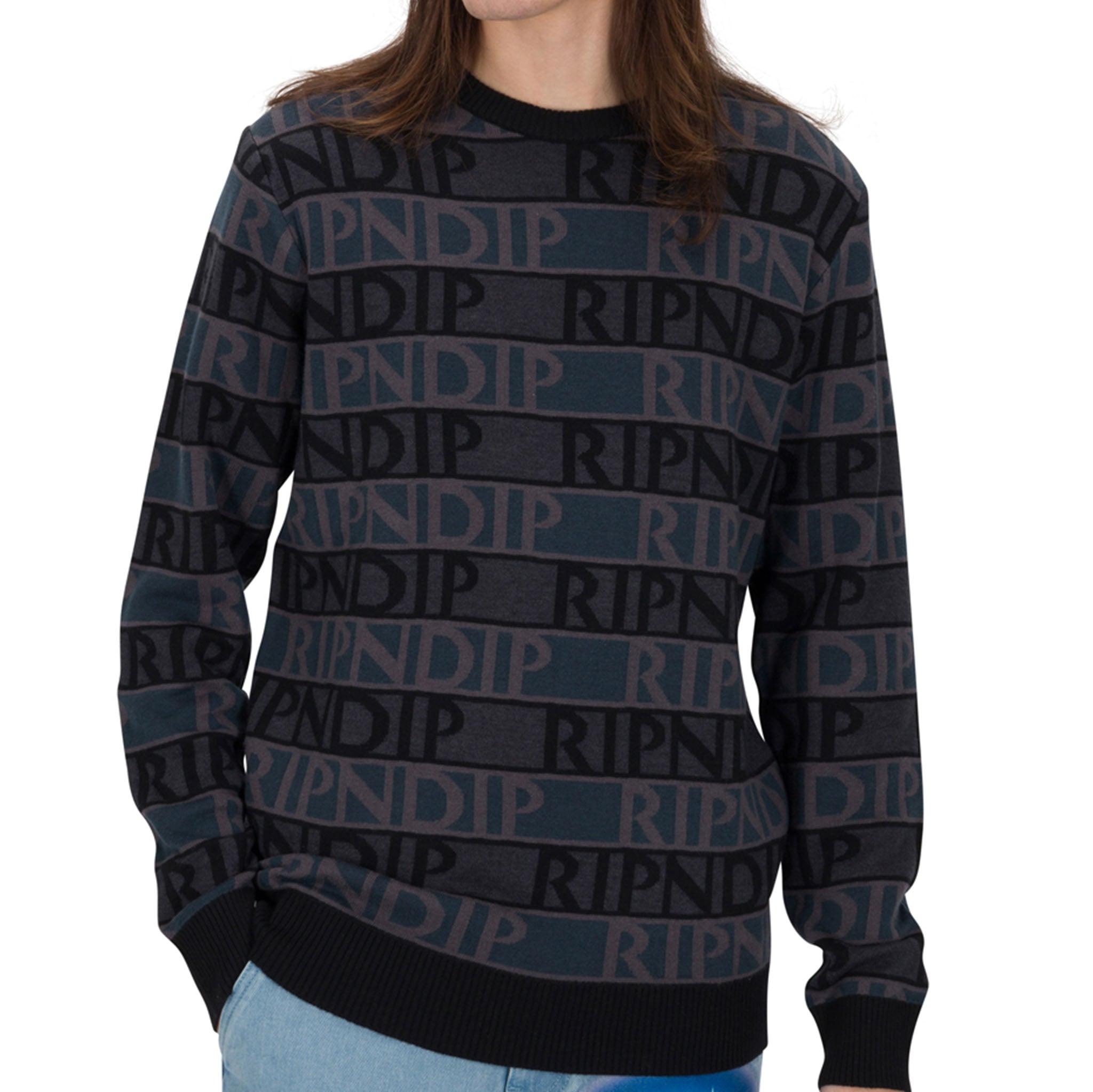 RIPNDIP Highland Knit Sweater (Black)