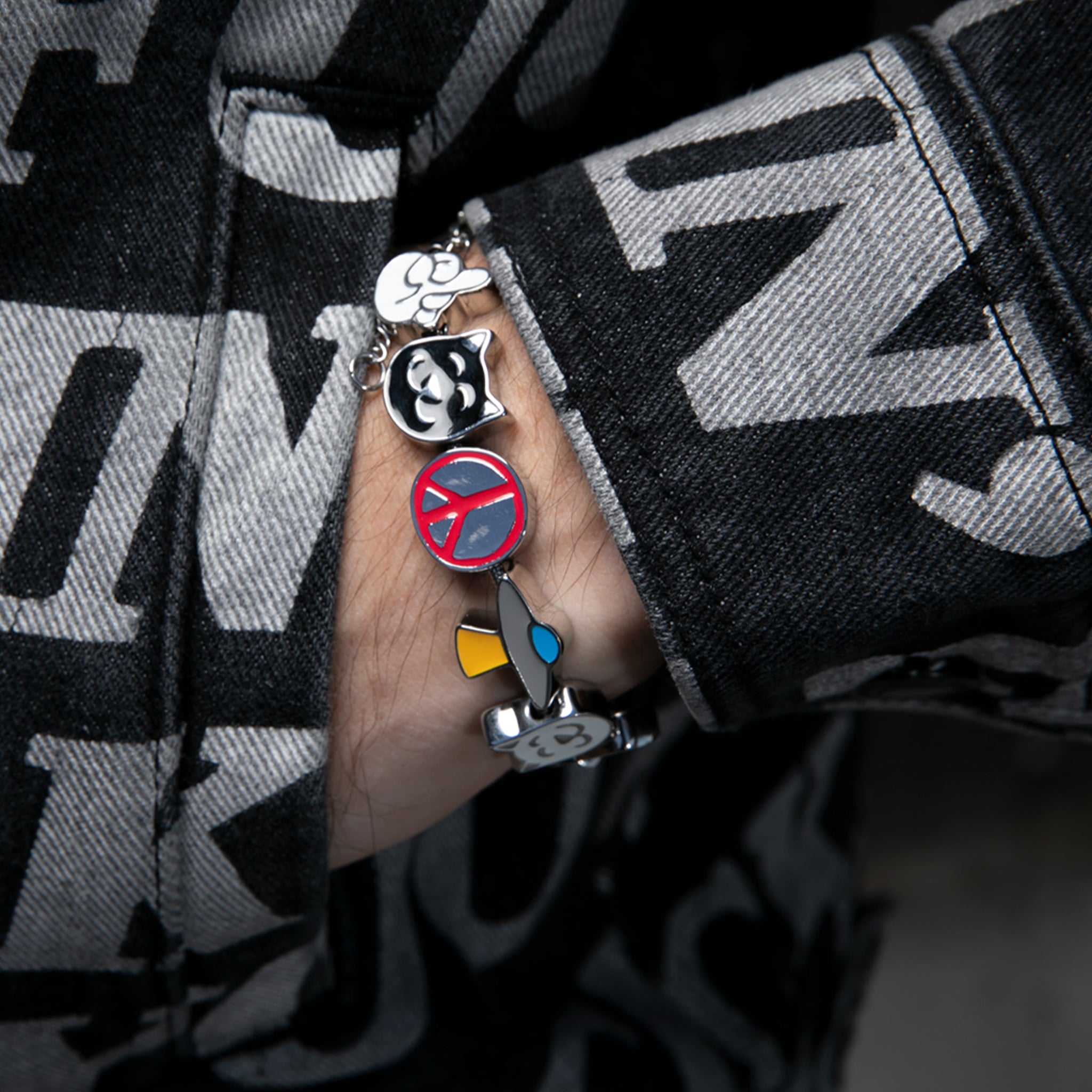 Lucky Charms Bracelet (Silver) - RIPNDIP