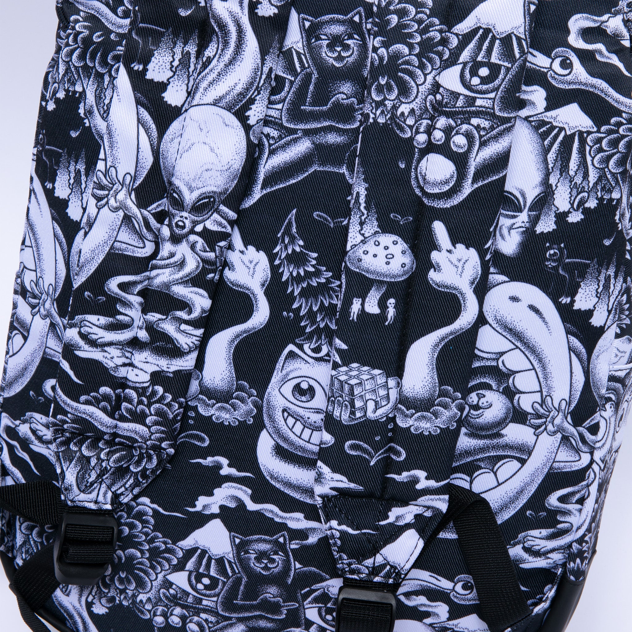 Dark Twisted Fantasy Backpack (Black/White)