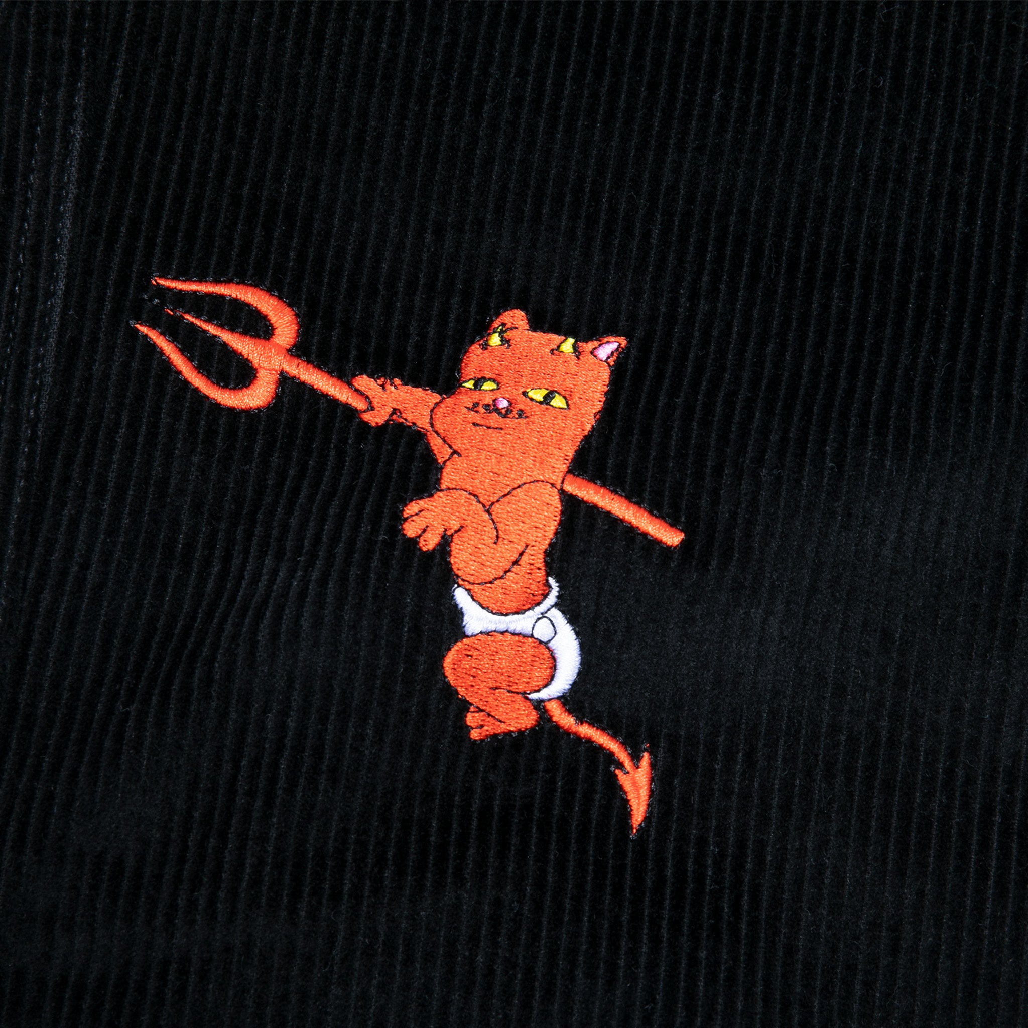 RIPNDIP Devil Baby Corduroy Pants (Black)