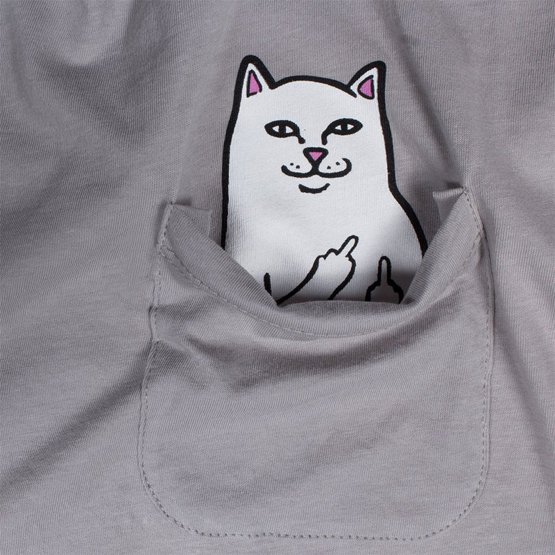 Ripndip Lord Nermal Pocket Tee (Cool Gray) – RIPNDIP