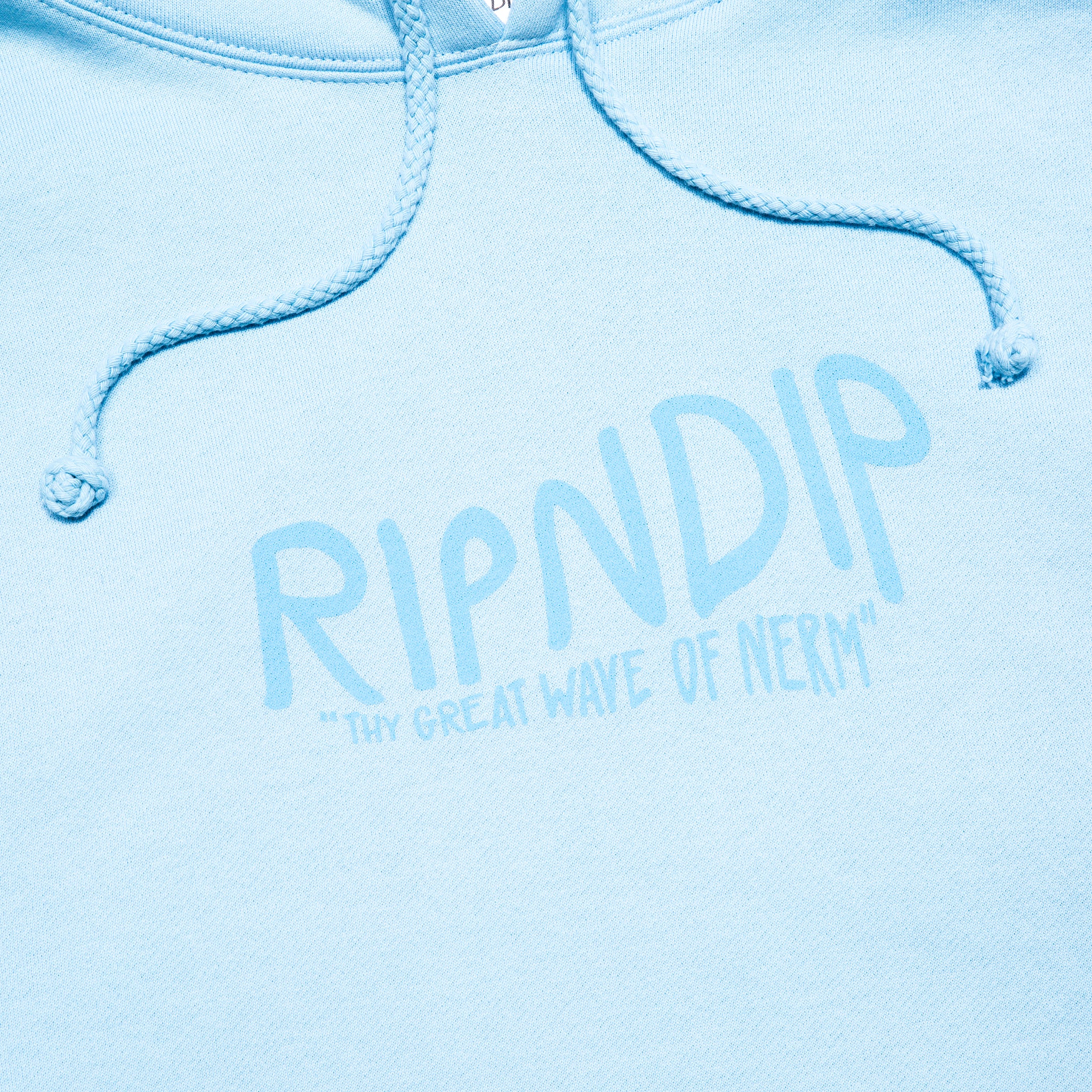 RipNDip The Great Wave Of Nerm Hoodie (Powder Blue)