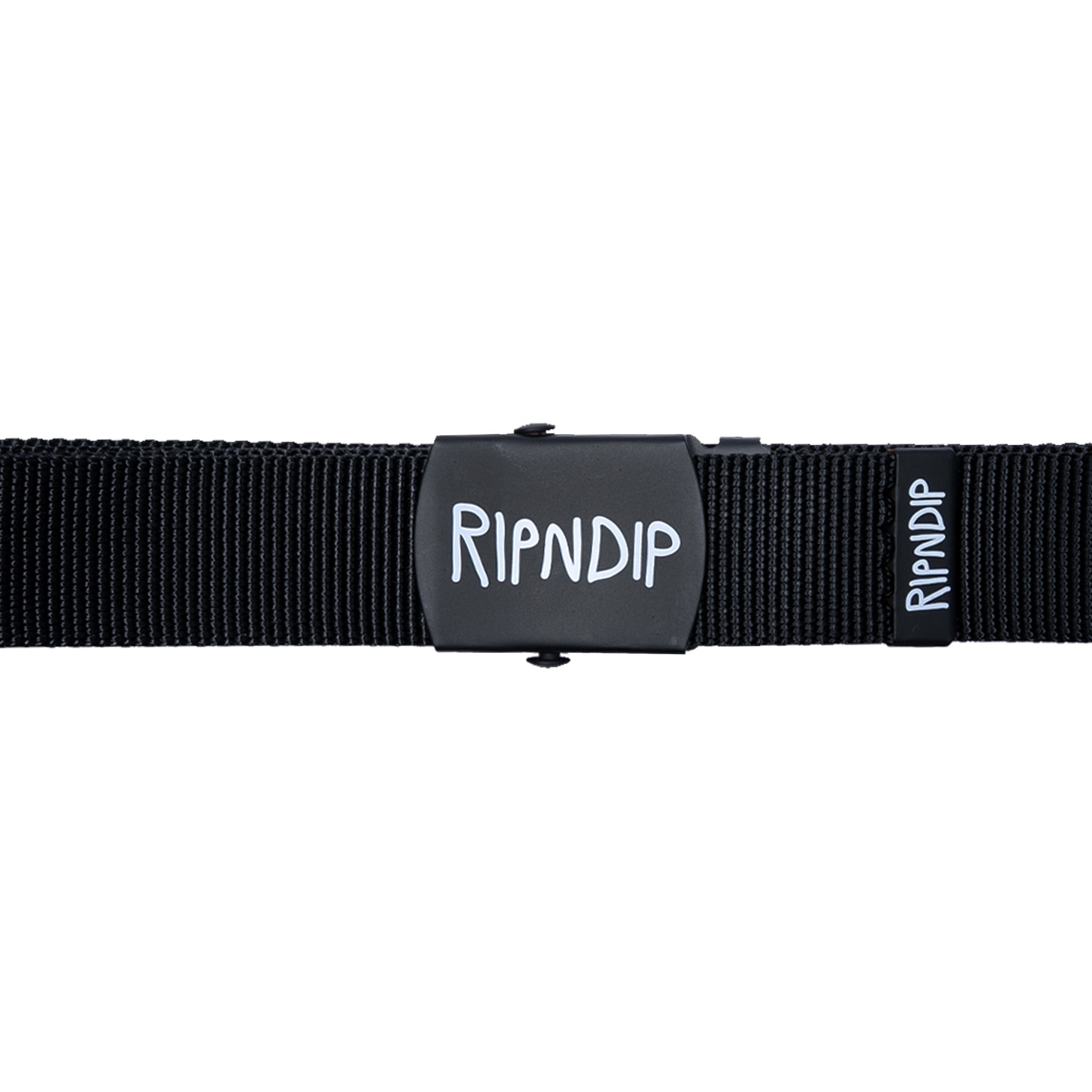 RIPNDIP Logo Web Belt (Black)