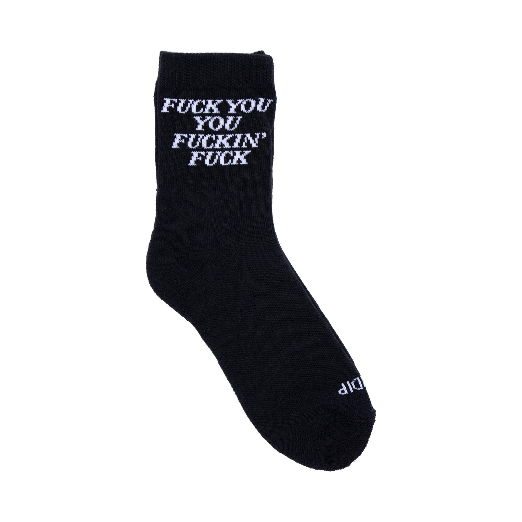 RIPNDIP Fucking Fuck Mid Socks (Black)