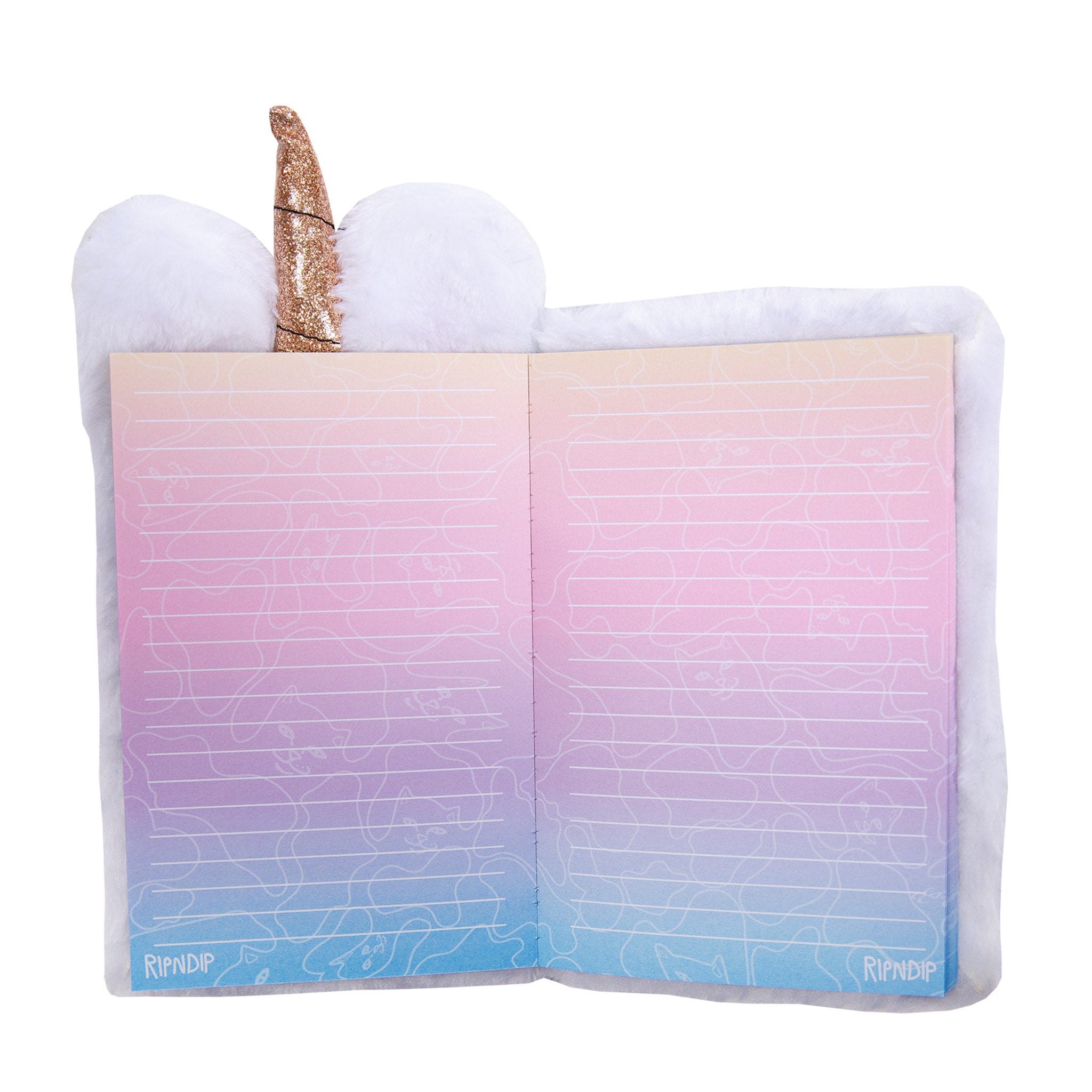 Fuzzy Unicorn Notebook