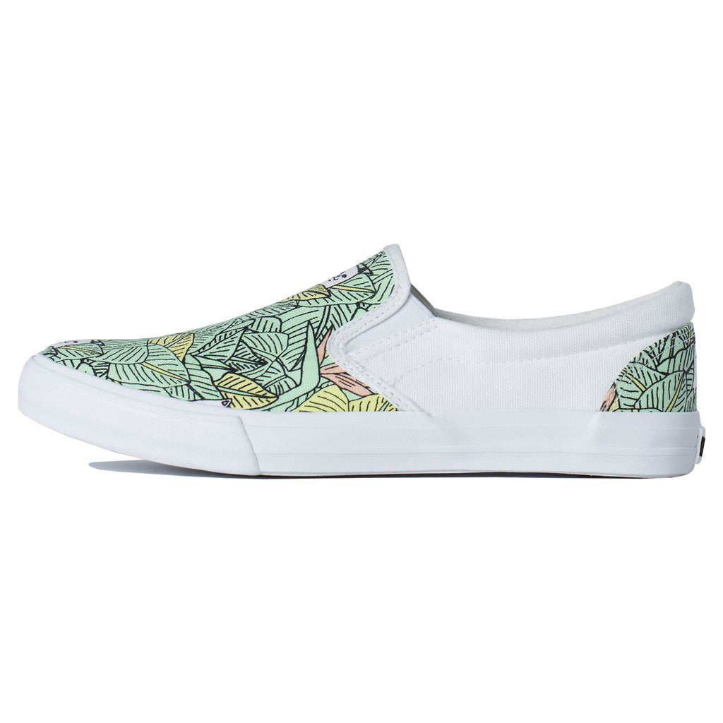 Ripndip Slip Rip And Dip Slip Ons Ripndip Nermal Leaf Slip On