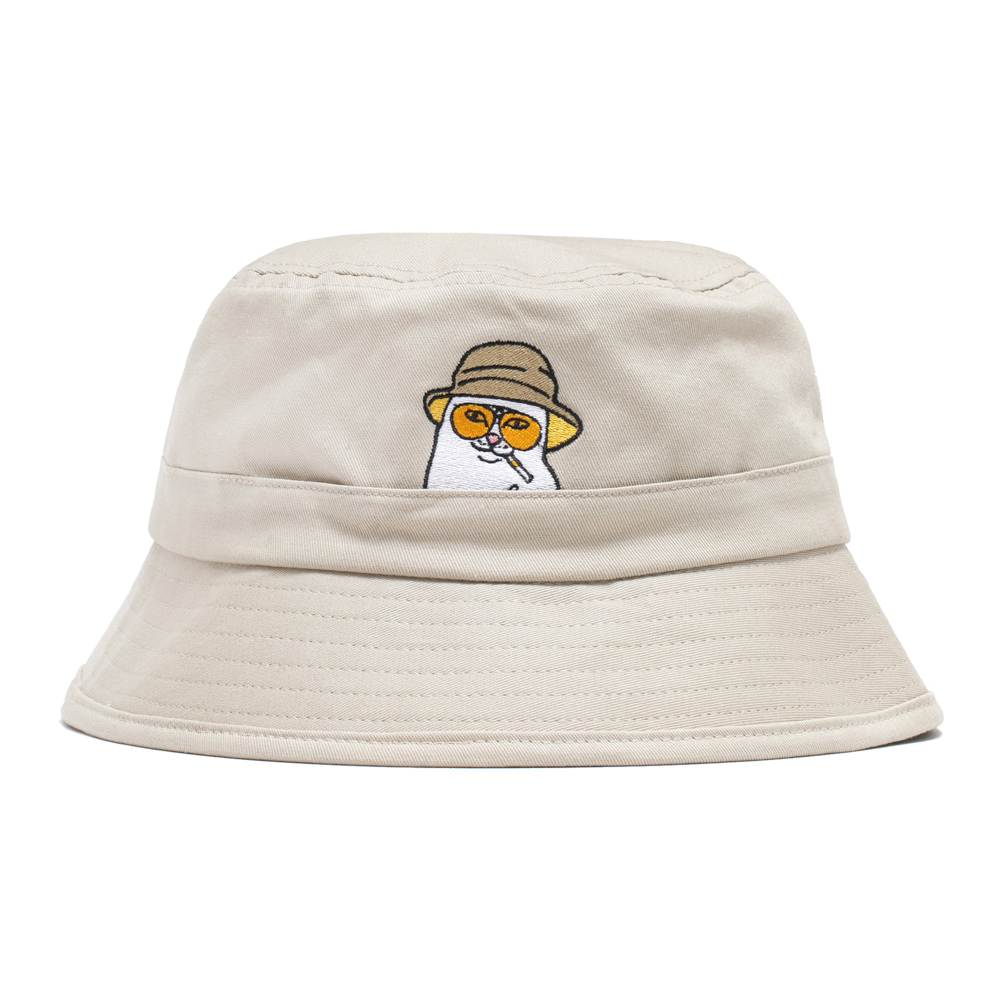 RIPNDIP Nermal S Thompson Bucket Hat (Tan)