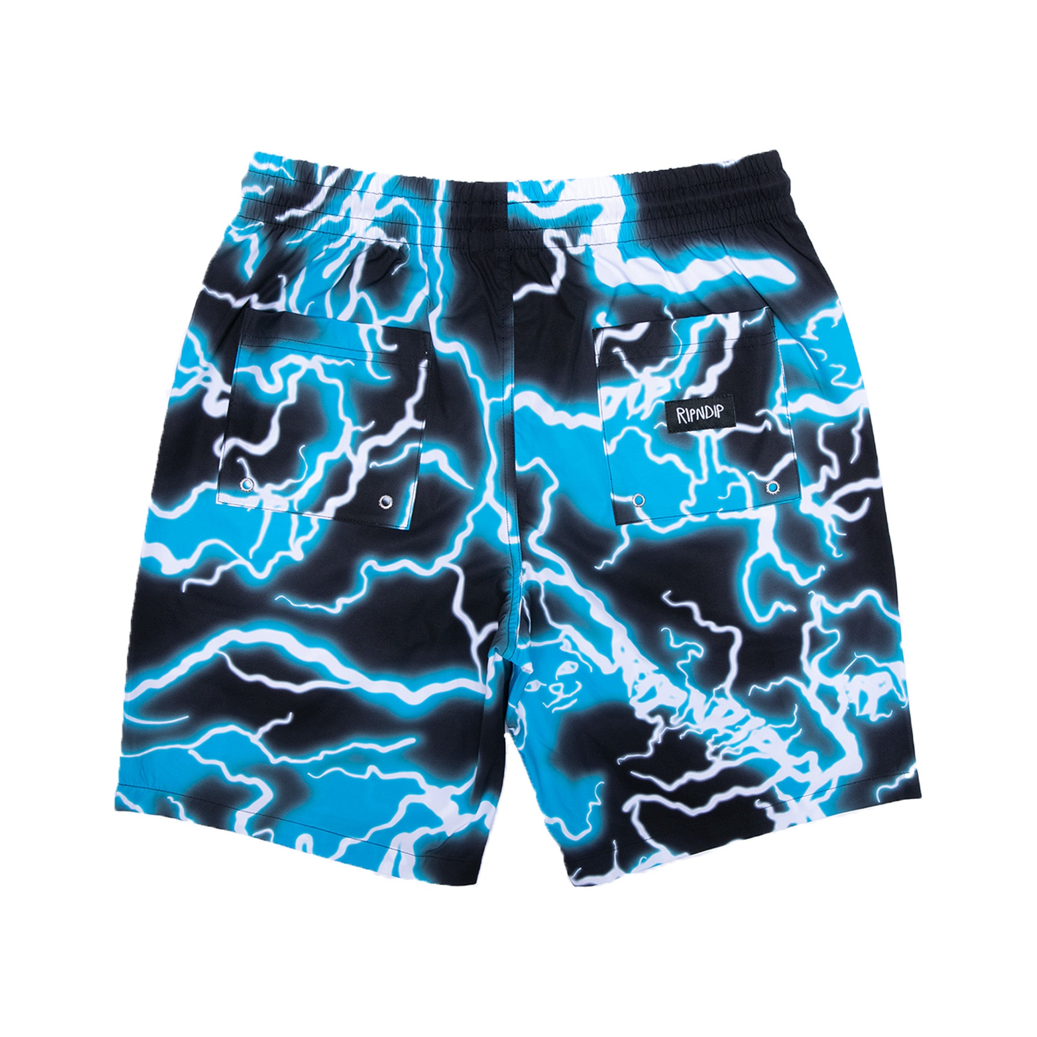 RIPNDIP Nikola Swim Shorts (Black/Blue)