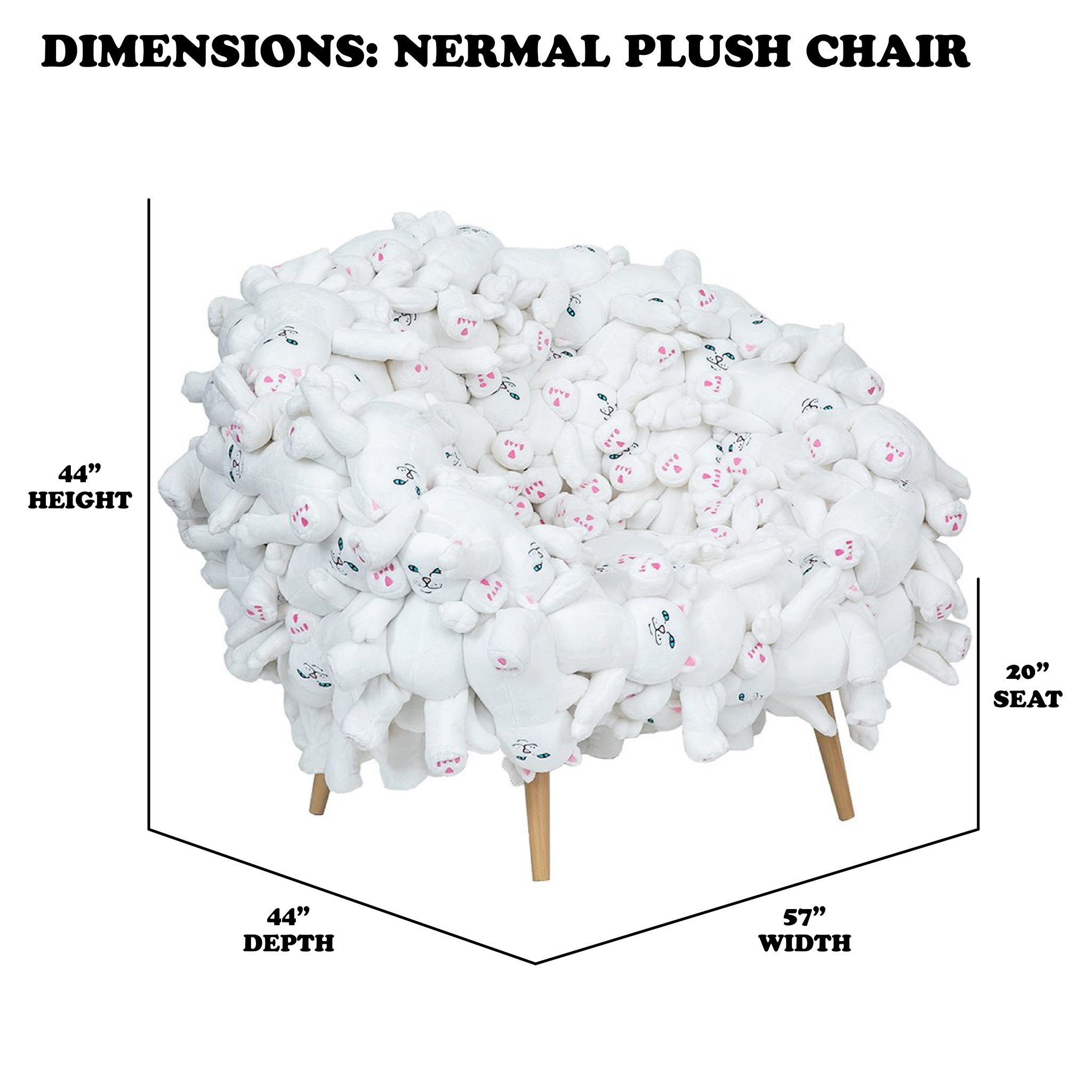 RIPNDIP Nerm Plush Chair