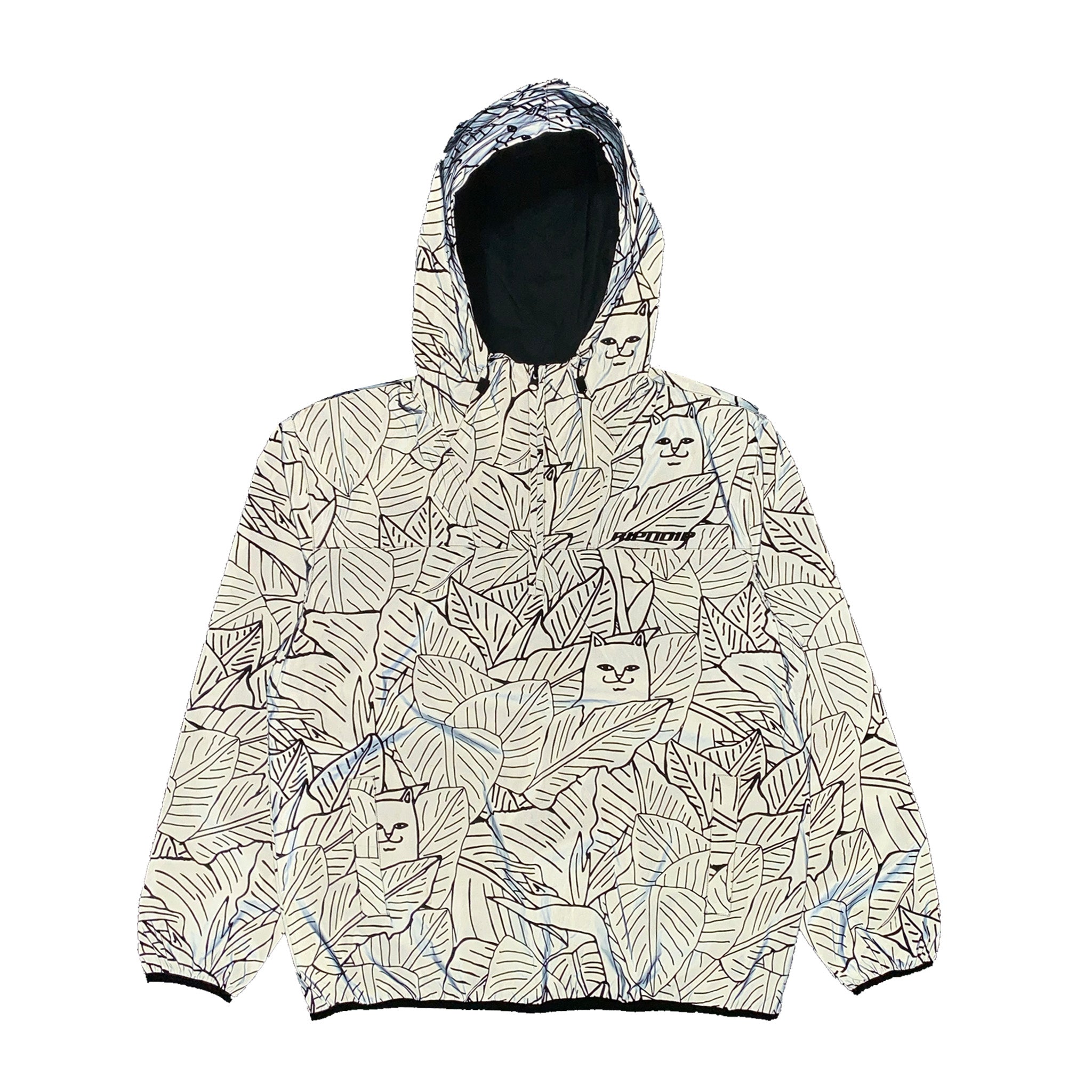 RIPNDIP Nermal Leaf Reflective Anorak Jacket (Reflective)