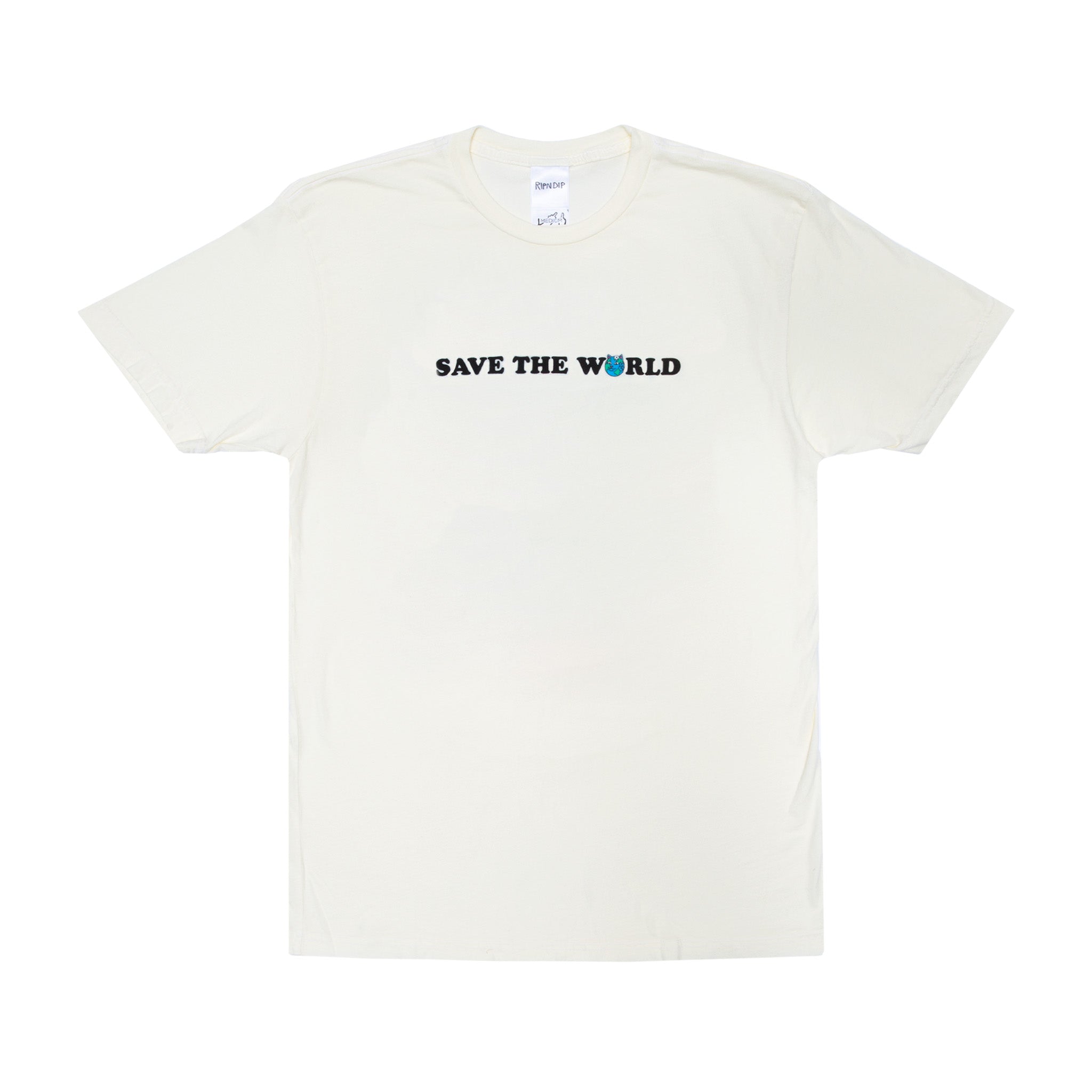 RipNDip Save the World Tee (Natural)