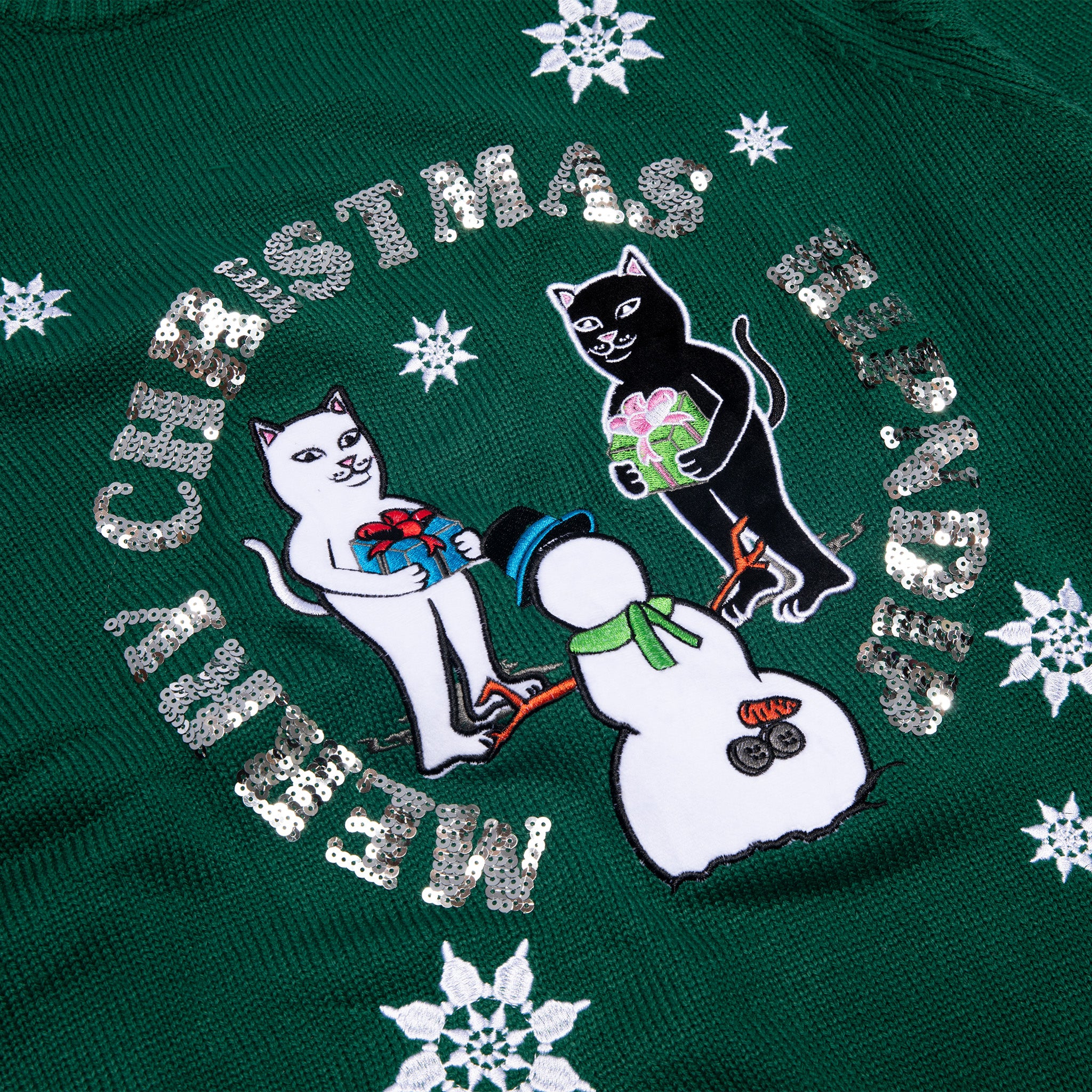 RIPNDIP Tis The Season Sweater (Hunter Green)