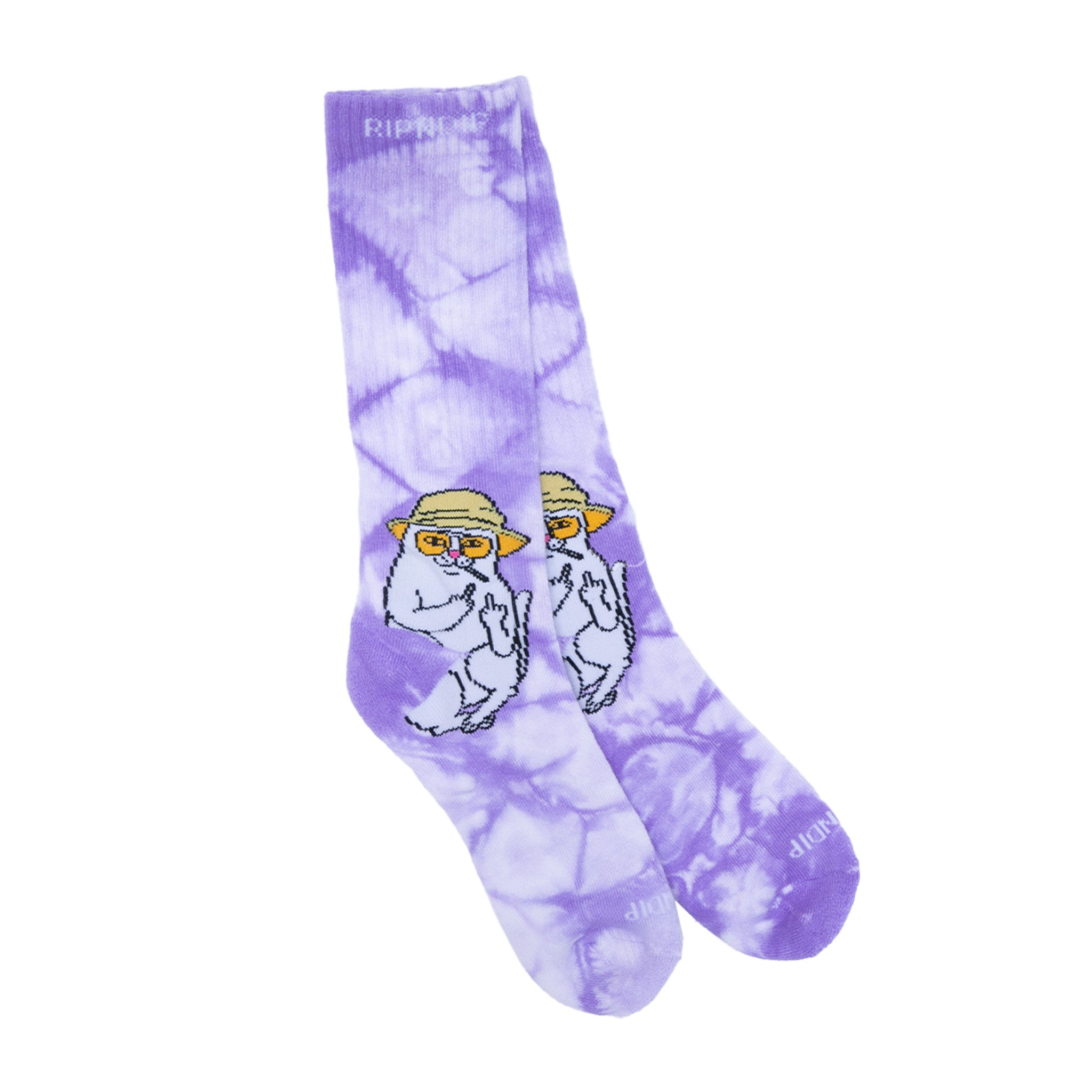 RipNDip Nermal S Thompson Socks (Lavender Lightning Wash)
