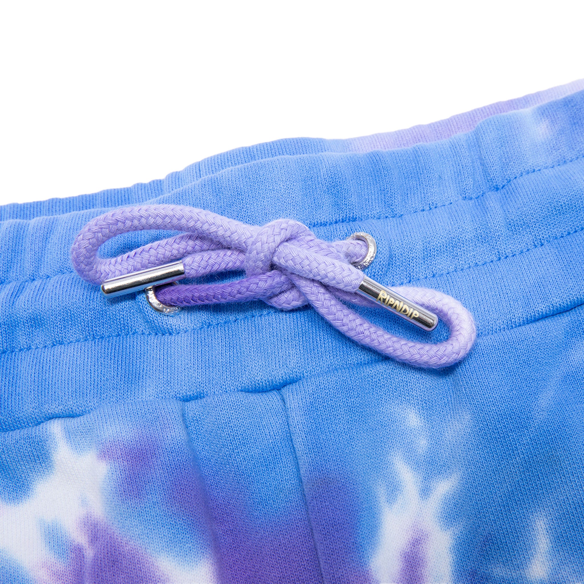 Friday Jr Sweatshorts (Purple/Lilac Spiral Dye)