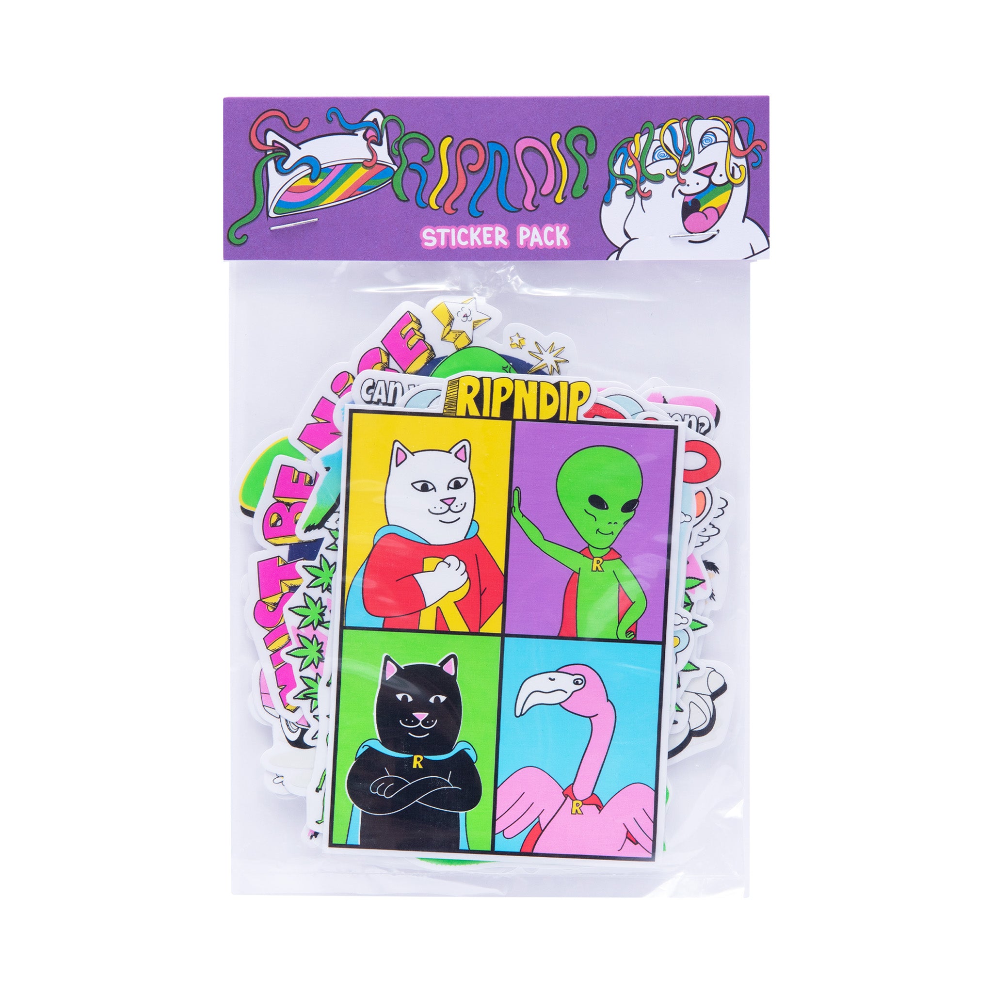 RipNDip We Can Be Heroes Sticker Pack