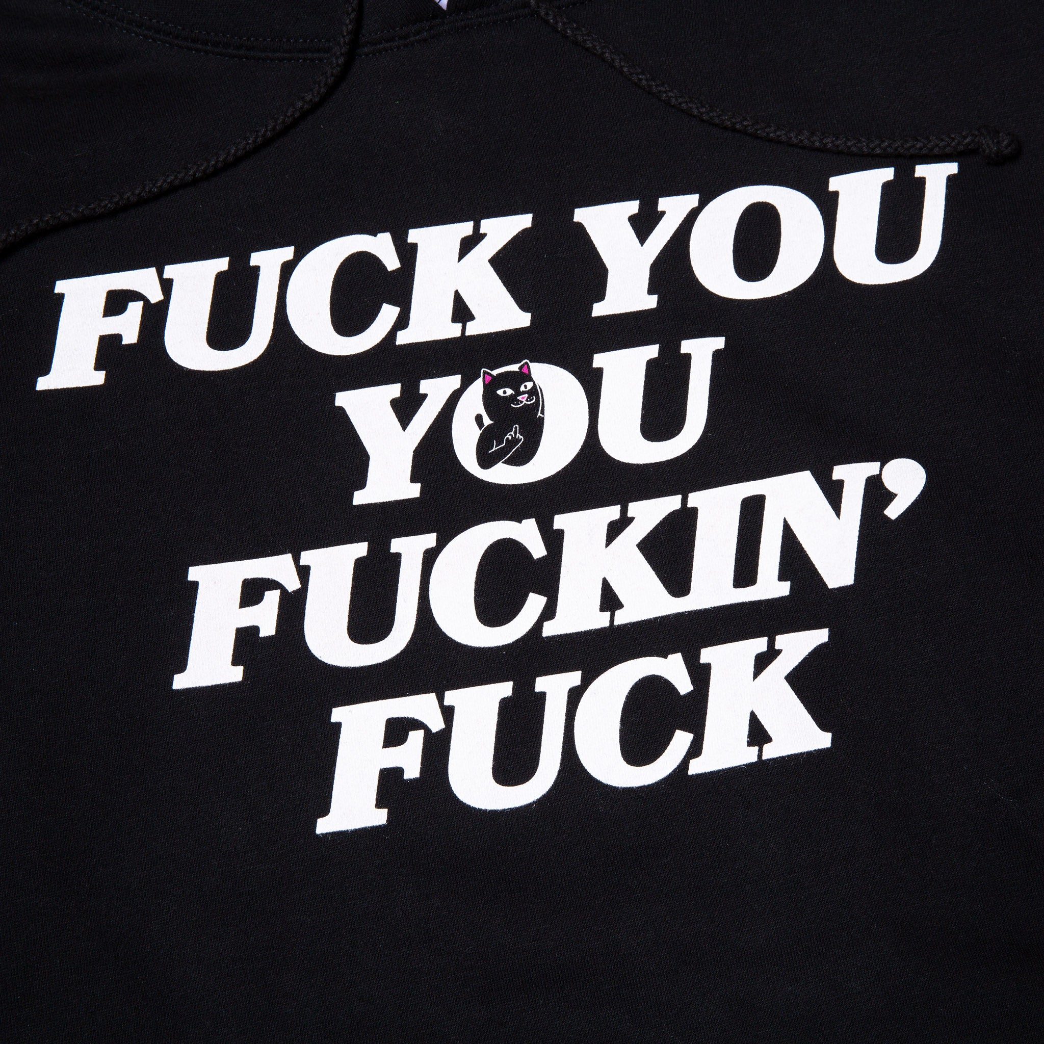 Amazon.com: Hoodteez Fuck You, You Fucking, Fuck Hooded