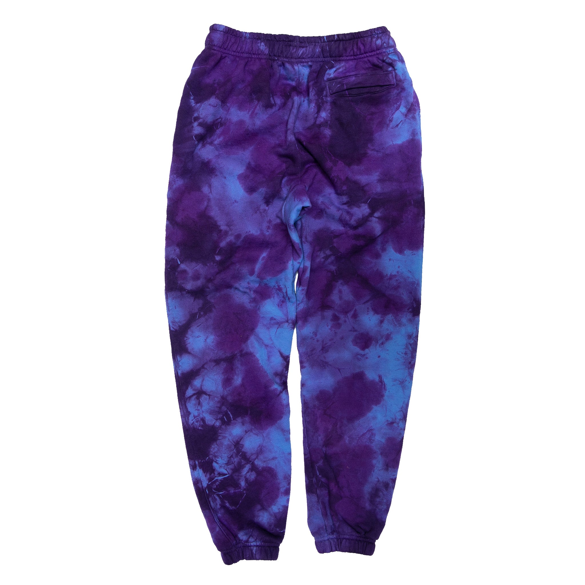 Psychedelic Sweat Pants (Purple Lightning Wash)