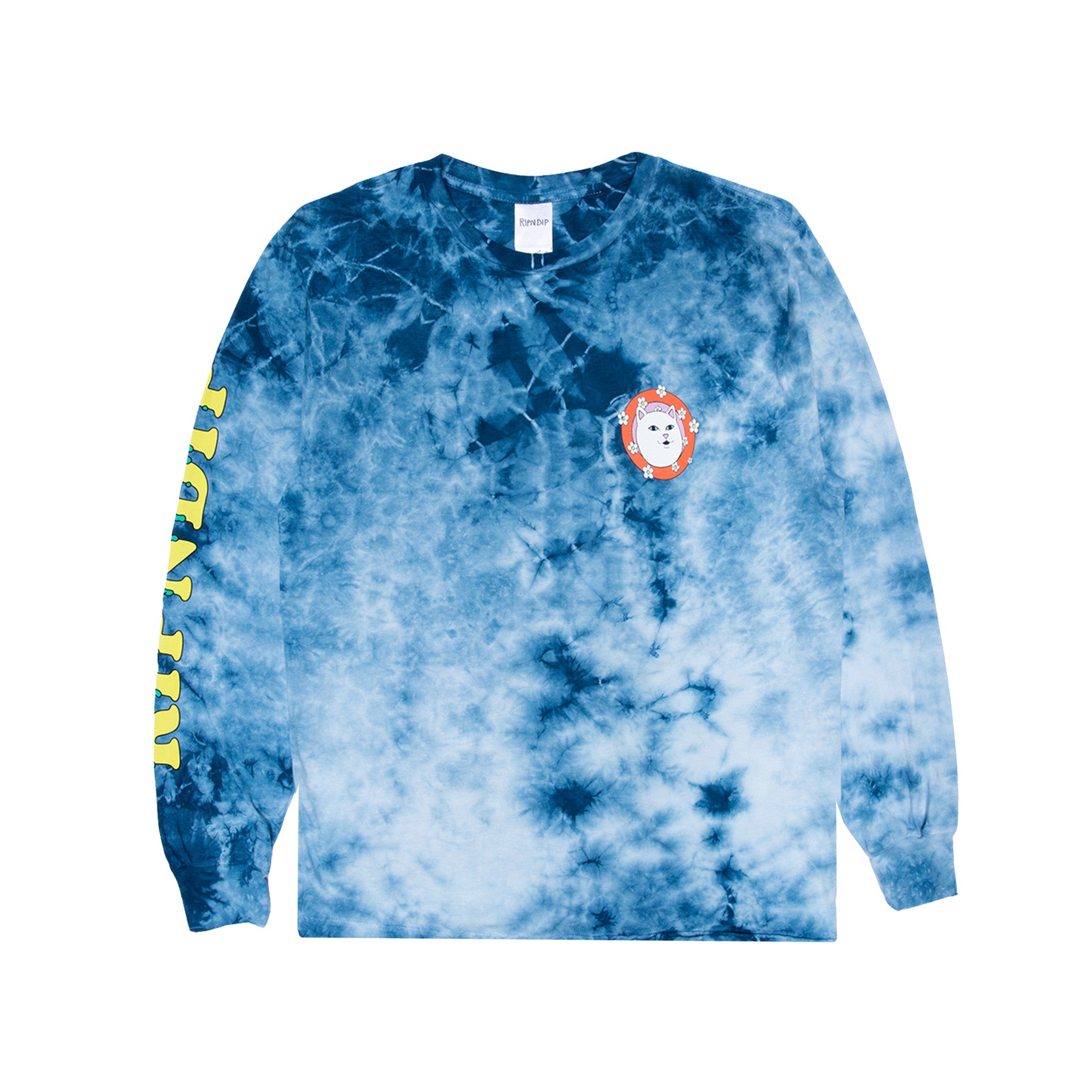 Step Into The Wild Long Sleeve (Navy Lightning Wash)