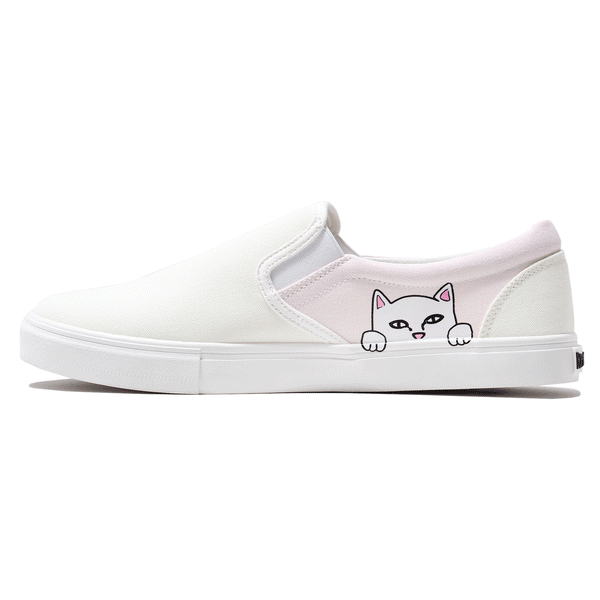 Lord Nermal UV Activated Slip Ons Blue Fuschia RIPNDIP