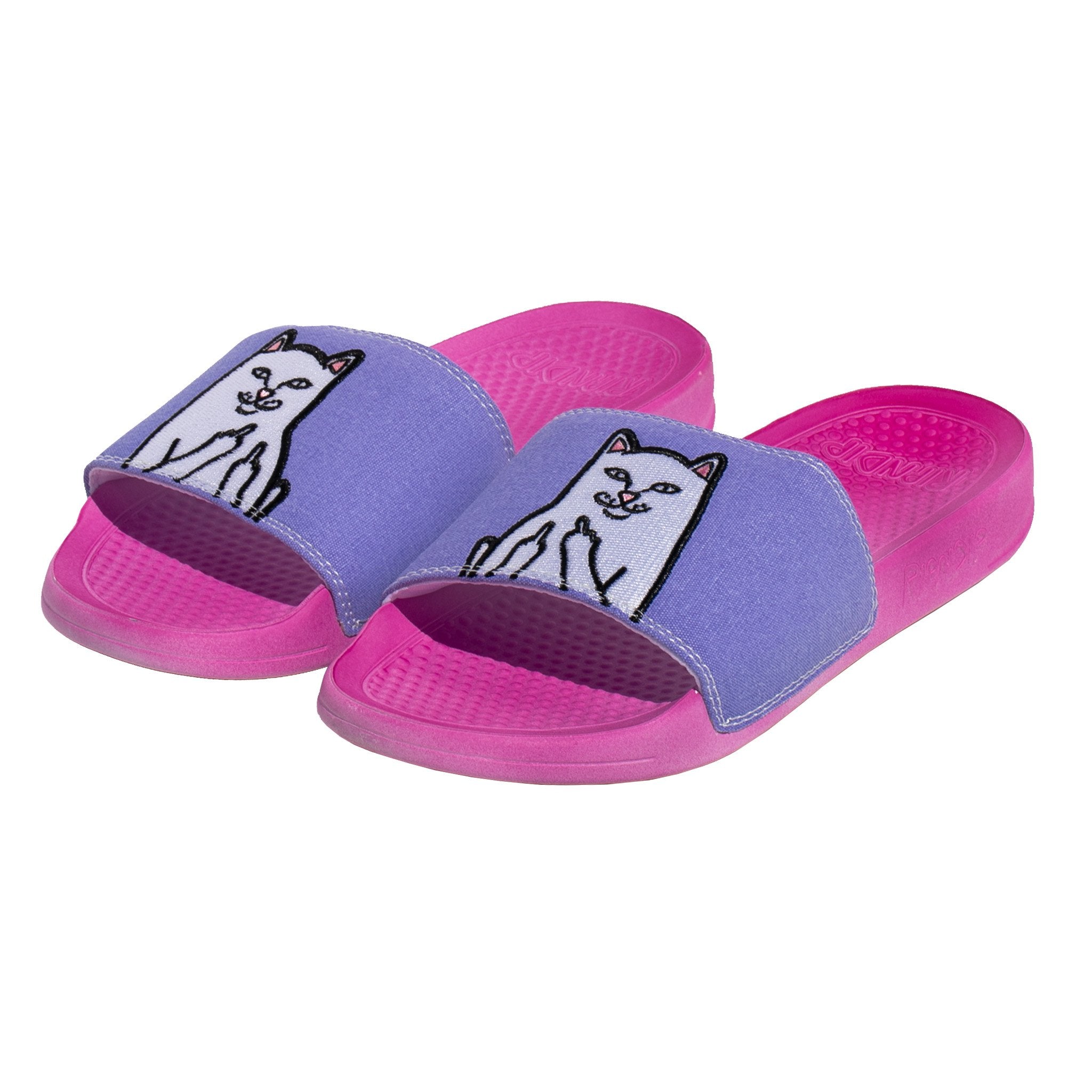 Lord Nermal Slides UV Activated (Blue/Fuschia)