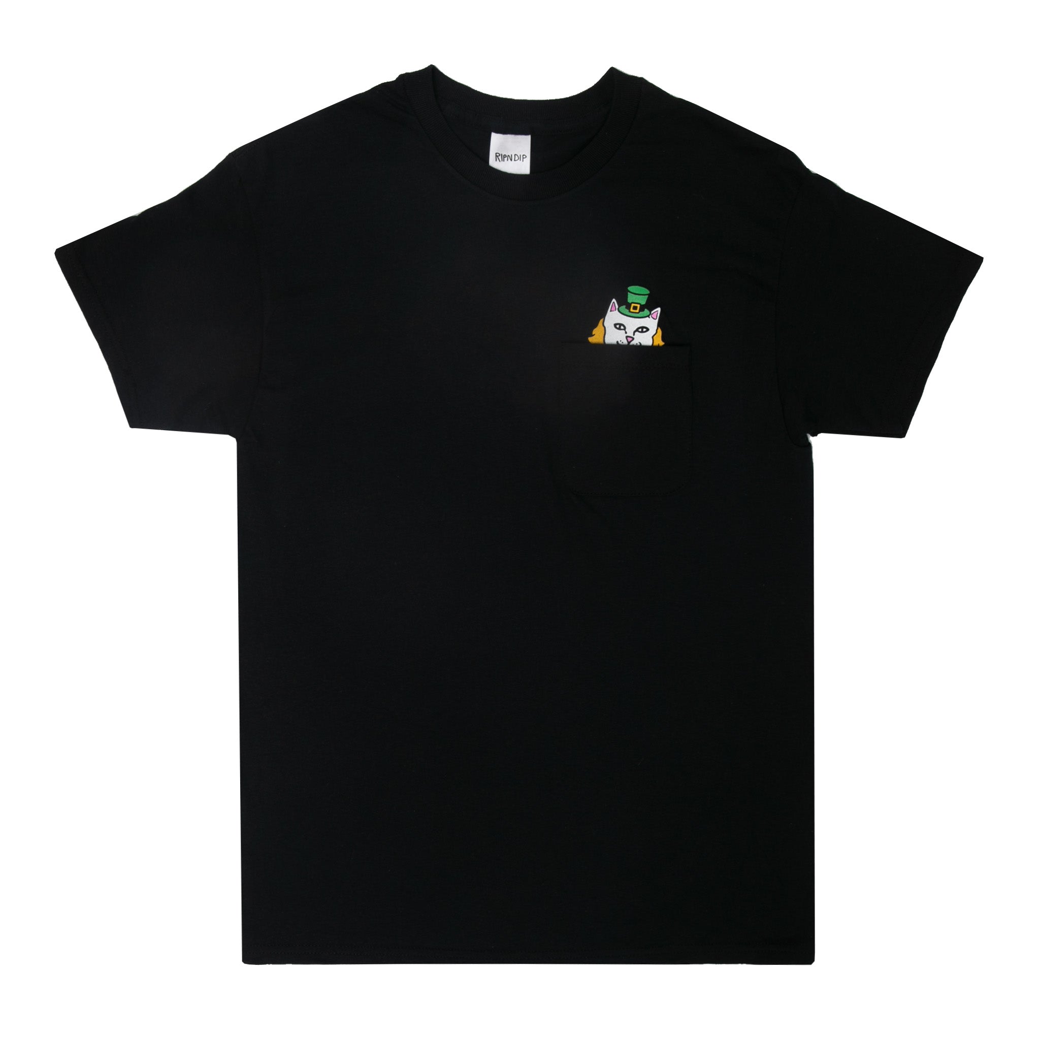 Luck of The Lord Nerm Pocket Tee (Black)